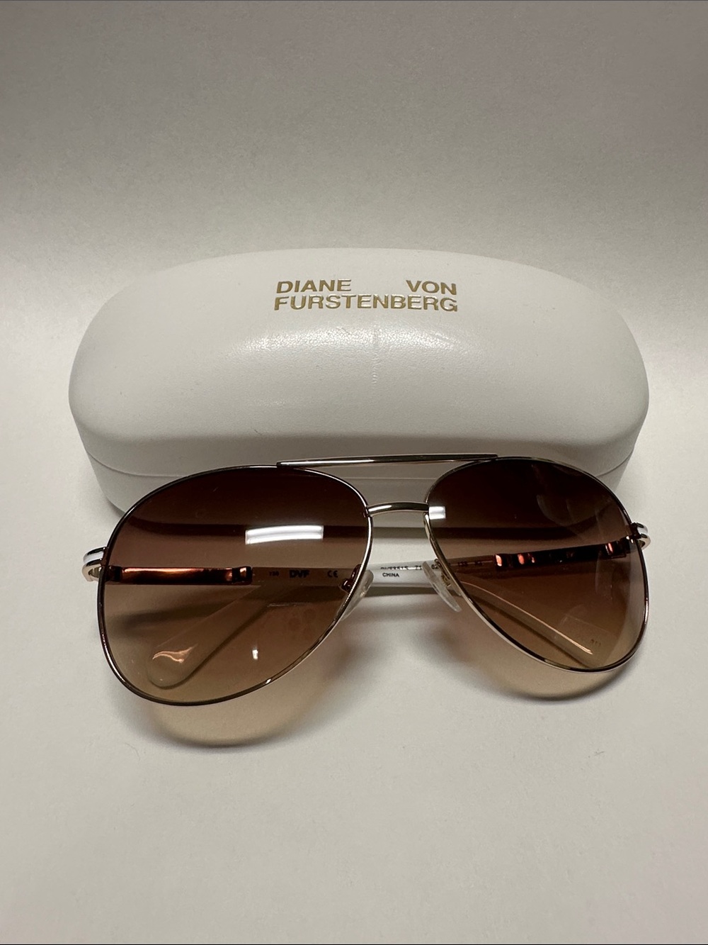 Diane Von Furstenberg Women's Aviator's Sunglasses
